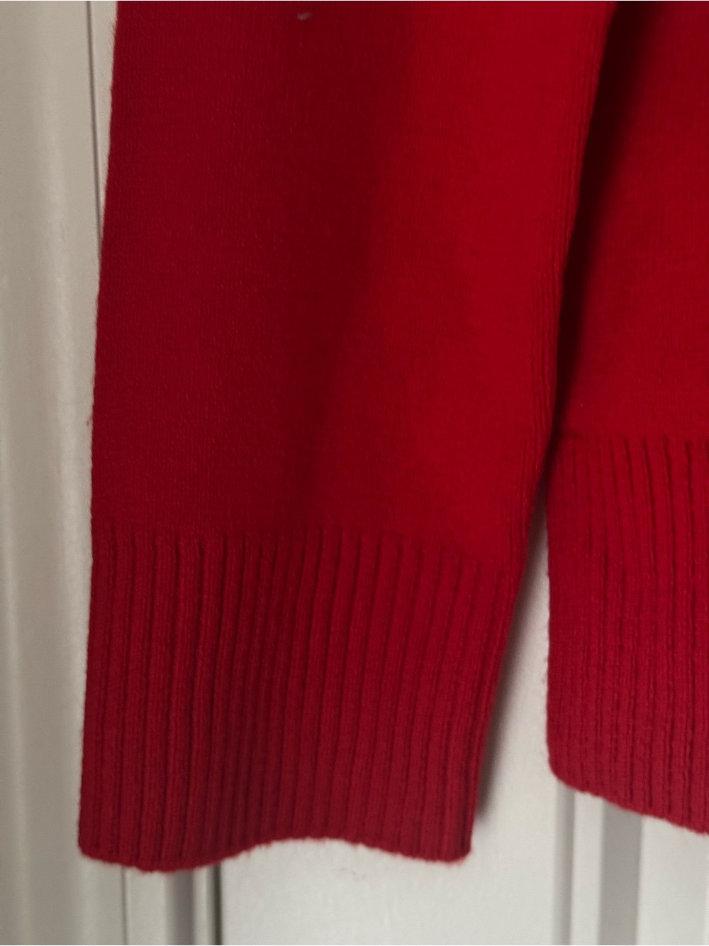 French Connection Red Ribbed turtleneck - Picture 4 of 7